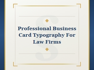 The Timeless Elegance of Legal Typography