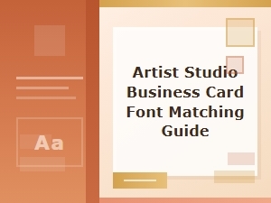 Mastering Font Duos for Your Studio Cards